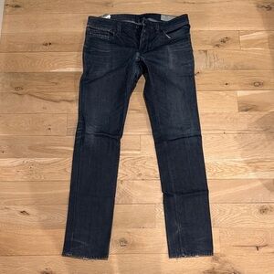 Diesel Men's Slim Fit Black Jeans